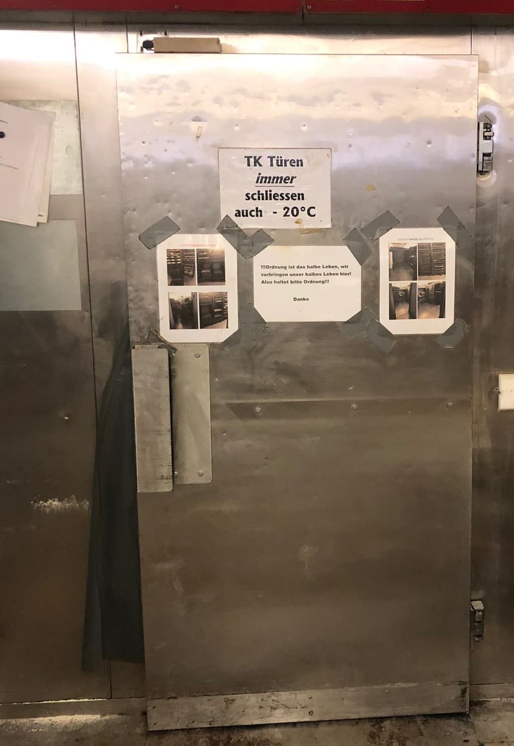 Tiefkühlraumtür Sanierung Vorher Tkr Bausysteme Ag